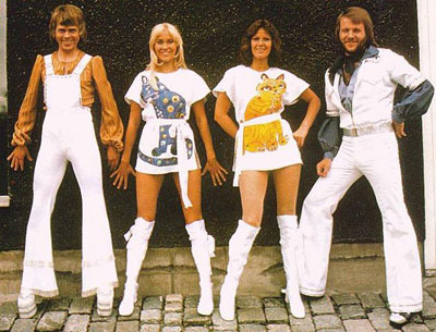 1970s Fashion Photos on Original Articles From Our Library Related To The Abba Fashion And